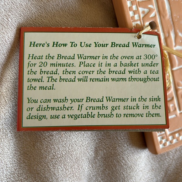 Stone Plate Bread Warmer NEW - Picture 4 of 6